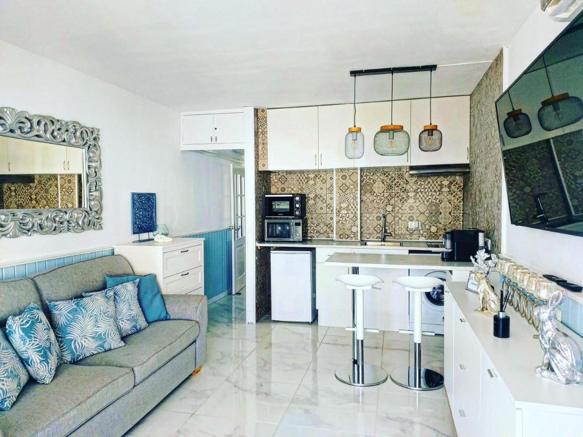 Canarian blue Suite tropical garden view&Pool Costa del Silencio Exterior foto