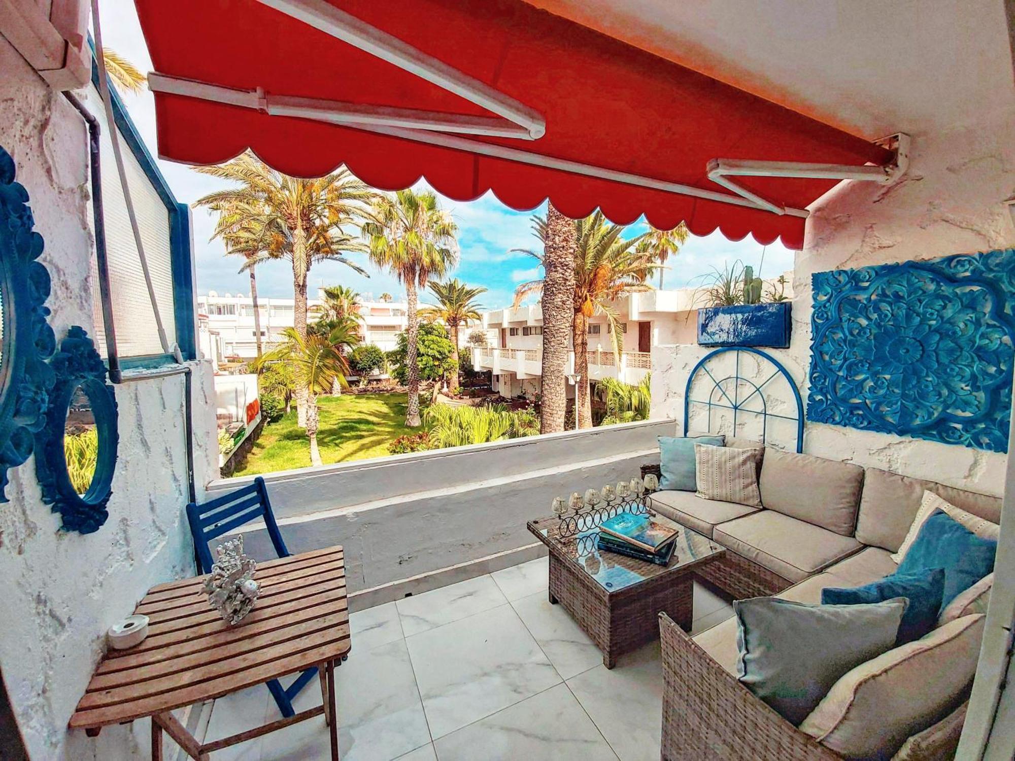 Canarian blue Suite tropical garden view&Pool Costa del Silencio Exterior foto